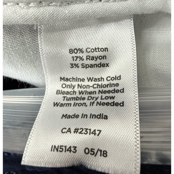 Talbots Perfect Chino Petite Straight Leg Pants Navy Brown Olive NWT Stretch - Picture 10 of 13